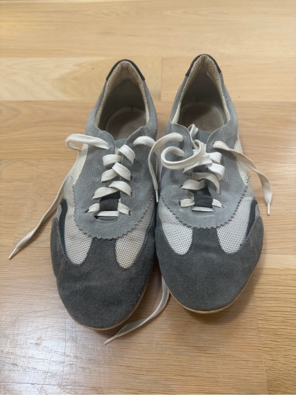 Puma Men’s Gray Suede Sneakers- limited edition, made in Italy- EU 44: US10/10.5